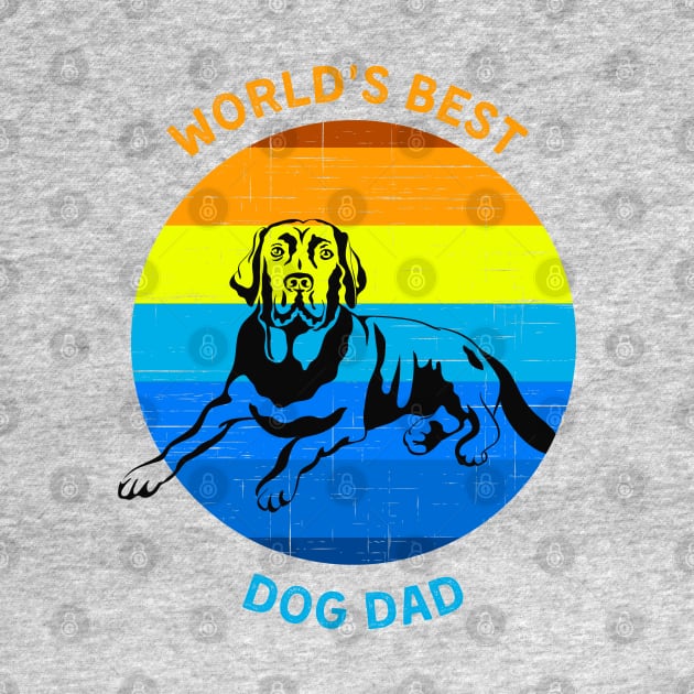 Worlds Best Dog Dad by TJWDraws